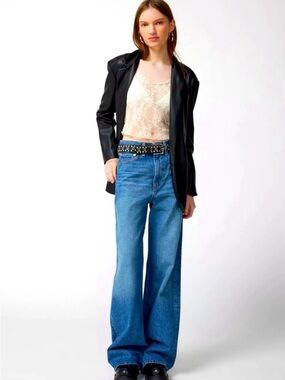 Levi’s Ribcage Wide Leg jeans, sz 24 NWT
